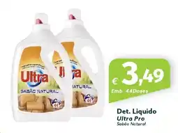 Roque Supermercados Det. Liquido Ultra Pro Sabão Natural promoção