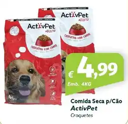 Roque Supermercados Comida Seca p/Cão ActivPet promoção
