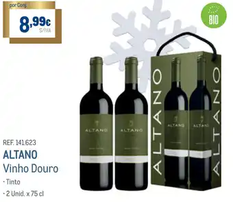 Makro Altano Vinho Douro 2x75cl promoção