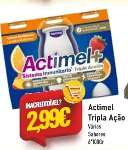 Belita Actimel Tripla Ação promoção