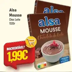 Belita Alsa Mousse Choc Leite promoção