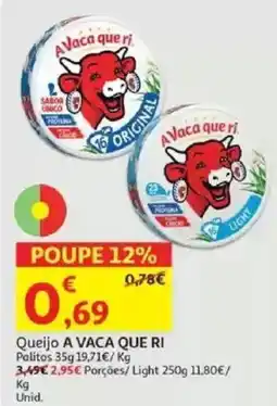 Auchan Queijo A VACA QUE RI promoção