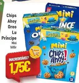 Belita Chips Ahoy Oreo Lu Príncipe Mini promoção
