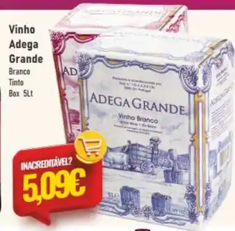 Belita Vinho Adega Grande promoção