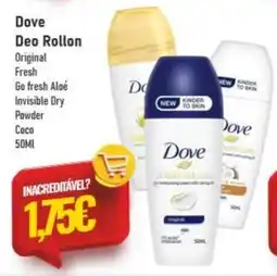 Belita Dove Deo Rollon promoção