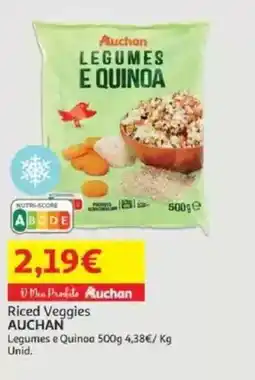 Auchan Riced Veggies AUCHAN promoção