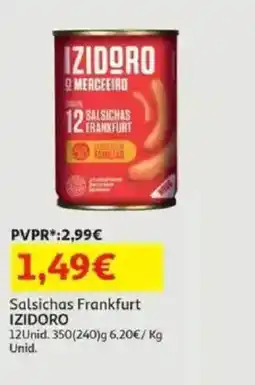 Salsichas Frankfurt IZIDORO