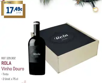 Makro Rola Vinho Douro 2x75cl promoção