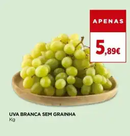 Uva branca sem grainha