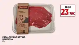 Escalopes de bovino deliciosa