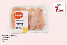 Supercor Bife de frango lusiaves embalado promoção