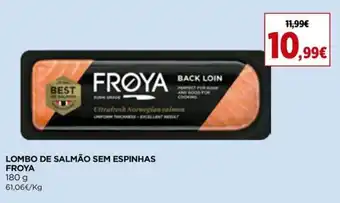 Supercor Lombo de salmão sem espinhas froya promoção