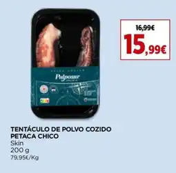 Tentáculo de polvo cozido petaca chico