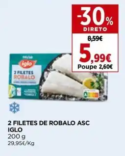 Supercor 2 filetes de robalo asc iglo promoção