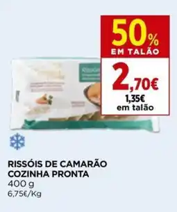 Rissóis de camarão cozinha pronta