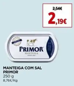 Manteiga com sal primor