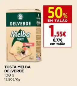 Supercor Tosta melba delverde promoção