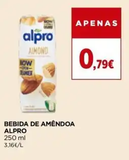 Bebida de amêndoa alpro