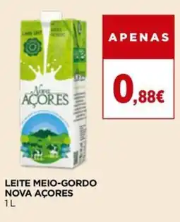 Leite meio-gordo nova açores