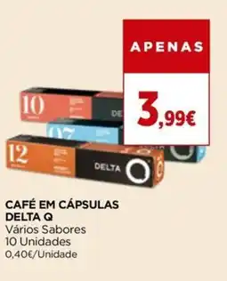 Supercor Café em cápsulas delta q promoção