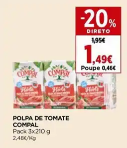 Polpa de tomate compal