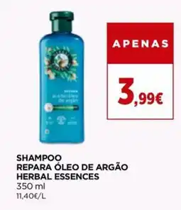 Shampoo repara óleo de argão herbal essences