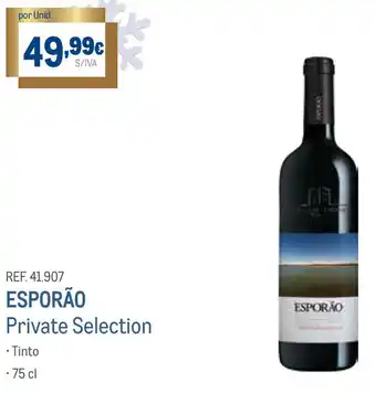 Esporão Private Selection 75cl