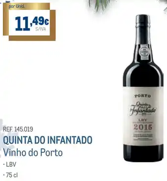 Makro Quinta do Infantado VInho do Porto 75cl promoção