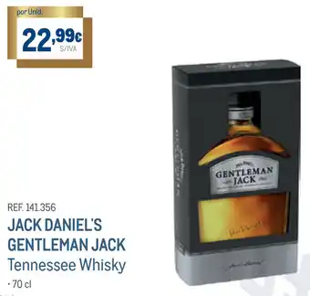 Makro Jack Daniel's Gentleman Jack Tennessee Whisky 70L promoção