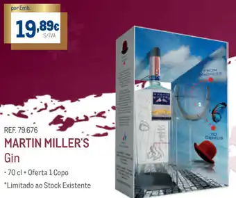 Makro Martin Miller's Gin 70cl promoção