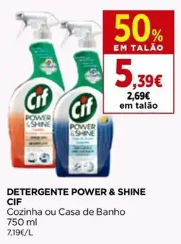 Detergente power & shine cif