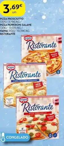 Spar Pizza prosciutto promoção