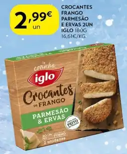 Crocantes frango parmesão e ervas 2un iglo