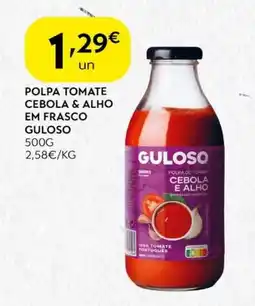 Spar Polpa tomate cebola & alho em frasco guloso promoção