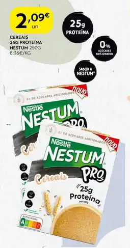 Spar Cereais 25g proteína nestum promoção