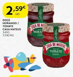 Spar Doce morango / tomate casa mateus promoção