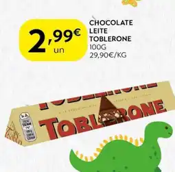 Spar Chocolate leite toblerone promoção