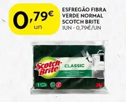 Esfregão fibra verde normal scotch brite