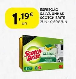 Esfregão salva unhas scotch brite