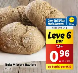 Lidl Bola Mistura Baviera promoção