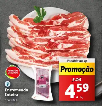 Lidl Entremeada Inteira promoção