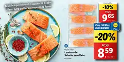 Lidl Ocean Sea Lombos de Salmão sem Pele promoção