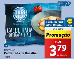 Lidl Três Velas Caldeirada de Bacalhau promoção
