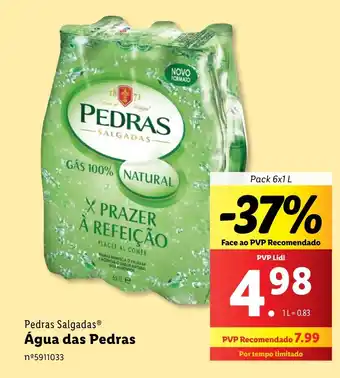 Lidl Pedras Salgadas Água das Pedras promoção