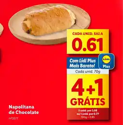 Lidl Napolitana de Chocolate promoção