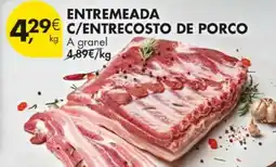 Pingo Doce Entremeada c/entrecosto de porco promoção