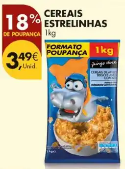 Pingo Doce Cereais estrelinhas promoção
