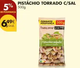 Pingo Doce Pistachio torrado c/sal promoção