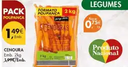 Pingo Doce Cenoura promoção