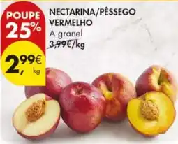 Pingo Doce Nectarina/pessego vermelho promoção
